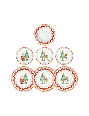 TAVOLA 18 PZ RACCONTI PORCELLANA