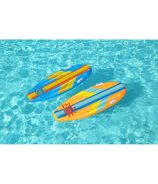 Tavola Nuoto 114x46cm Con Maniglie Bambini Mare Piscina 2 Colori Assortiti 42046         