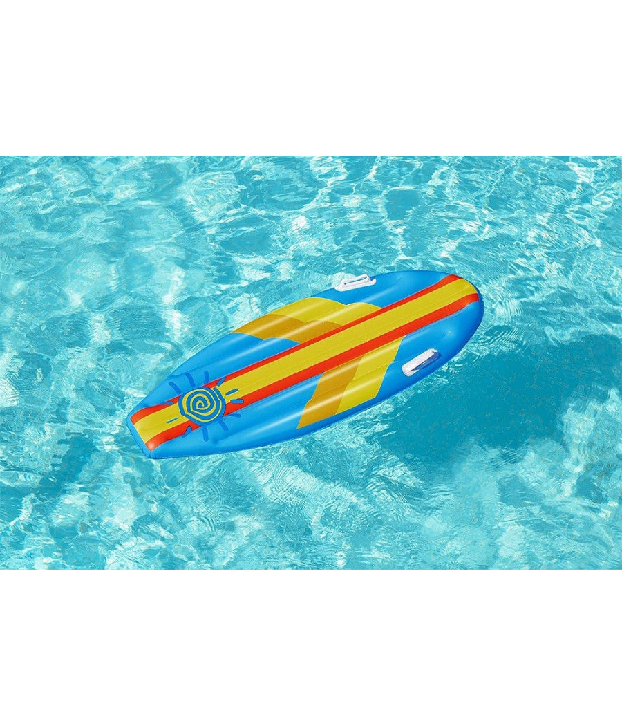 Tavola Nuoto 114x46cm Con Maniglie Bambini Mare Piscina 2 Colori Assortiti 42046         