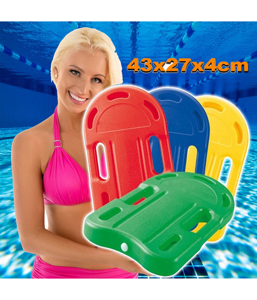Tavoletta Da Nuoto In Plastica 43x27x4 Cm Per Bambini Gioco Giochi Mare Piscina         