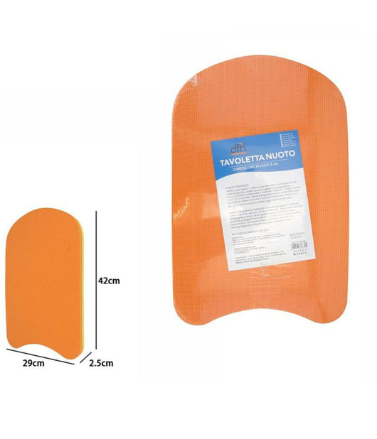 Tavoletta Da Nuoto Mare Piscina Per Bambini E Adulti Vari Colori 29x2.5x42 Cm         