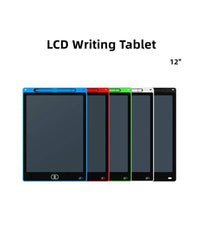 Tavoletta Grafica Da Scrittura Lcd Lavagna Elettronica Disegni 12" Multicolore         