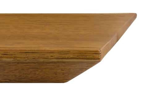 Tavolo big table fisso in rovere massello nodato spessore 4 cm. misura l.160 p.90 h.75 (1619) - Mobili 2G