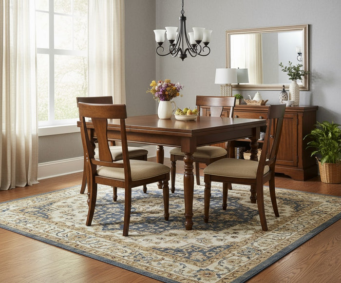 Tavolo allungabile legno massello l.100 p.100 h.78 - Mobili 2G