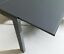 Tavolo allungabile vetro grigio base metallo grigio misura l.120 p.90 h.75