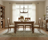 Tavolo allungabile legno massello l.100 p.100 h.78 - Mobili 2G