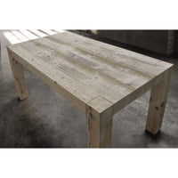 Tavolo rettangolare allungabile legno invecchiato 180x90 (788) - Mobili 2G