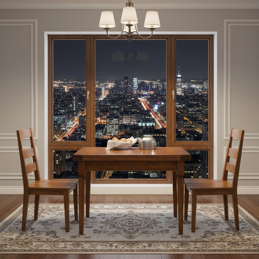 Tavolo allungabile legno massello l.120 p.70 h.78 - Mobili 2G