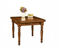 Tavolo allungabile legno massello l.100 p.100 h.78 - Mobili 2G