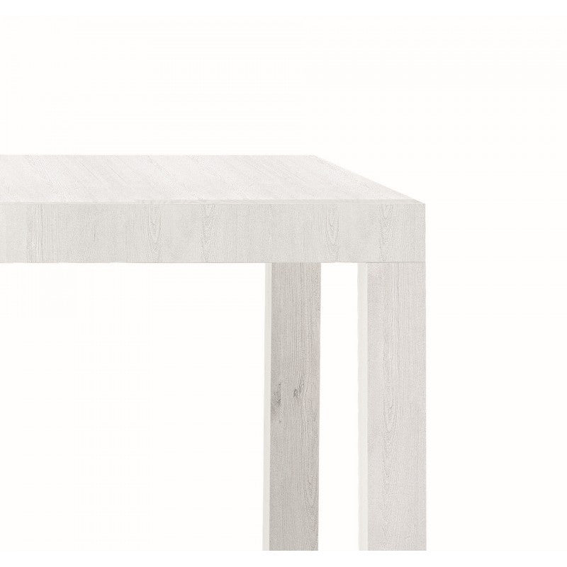 Tavolo rettangolare allungabile bianco misure l.160 p.90 h.77 (657) - Mobili 2G