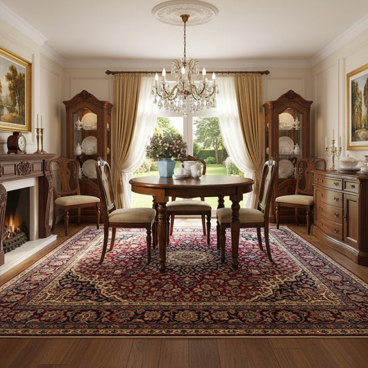 Tavolo rotondo allungabile legno massello 120 h.78 - Mobili 2G