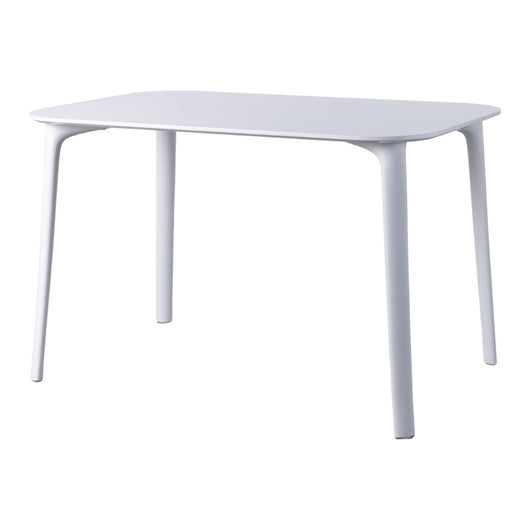 Tavolo rettangolare in polipropilene e mdf l.130 p.80 h.75