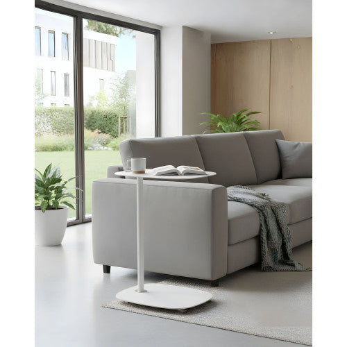 Tavolino con ruote EVI - design scandinavo, compatto, pratico e funzionale