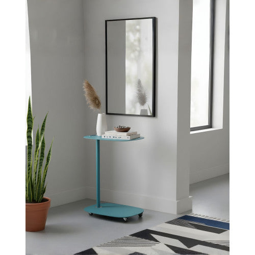 Tavolino con ruote EVI - design scandinavo, compatto, pratico e funzionale