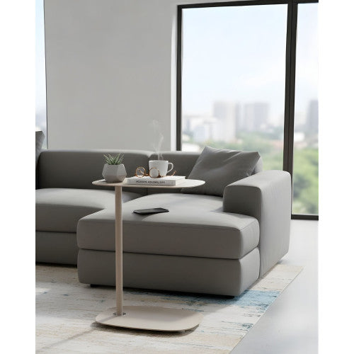 Tavolino con ruote EVI - design scandinavo, compatto, pratico e funzionale