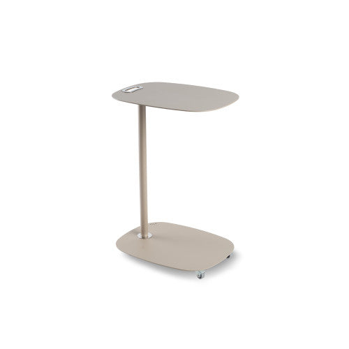 Tavolino con ruote EVI - design scandinavo, compatto, pratico e funzionale