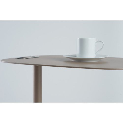 Tavolino con ruote EVI - design scandinavo, compatto, pratico e funzionale