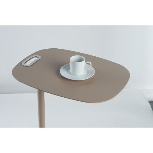 Tavolino con ruote EVI - design scandinavo, compatto, pratico e funzionale