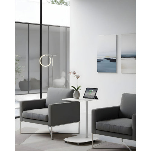 Tavolino con ruote EVI - design scandinavo, compatto, pratico e funzionale