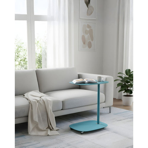 Tavolino con ruote EVI - design scandinavo, compatto, pratico e funzionale
