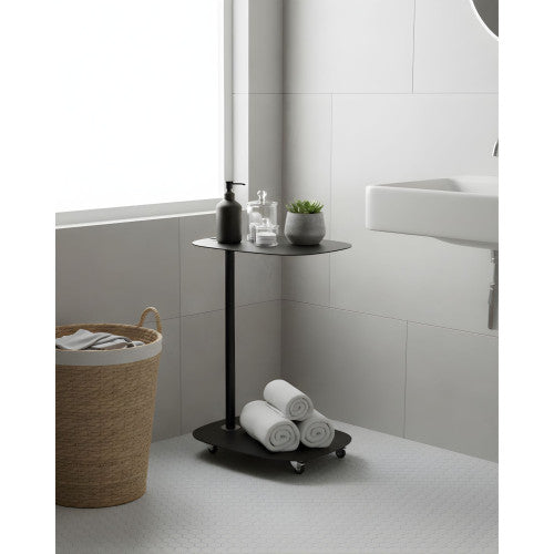 Tavolino con ruote EVI - design scandinavo, compatto, pratico e funzionale