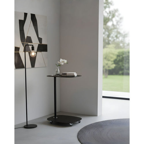 Tavolino con ruote EVI - design scandinavo, compatto, pratico e funzionale
