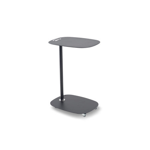 Tavolino con ruote EVI - design scandinavo, compatto, pratico e funzionale
