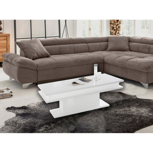 Tavolino da caffè Little Big – 100cm – Bianco Lucido