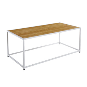 LÚZETE - TAVOLINO DA CENTRO BIANCO SWINDON