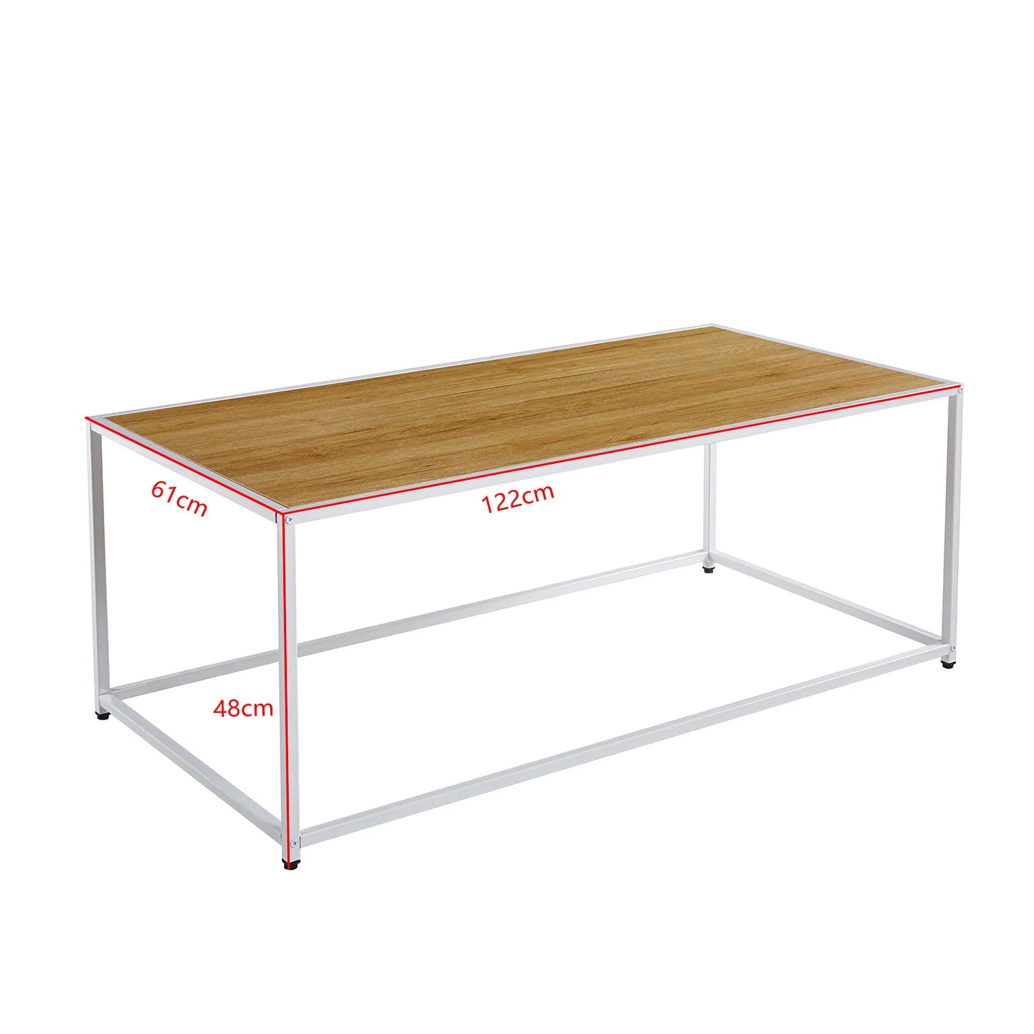 LÚZETE - TAVOLINO DA CENTRO BIANCO SWINDON