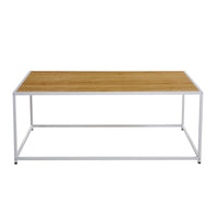 LÚZETE - TAVOLINO DA CENTRO BIANCO SWINDON