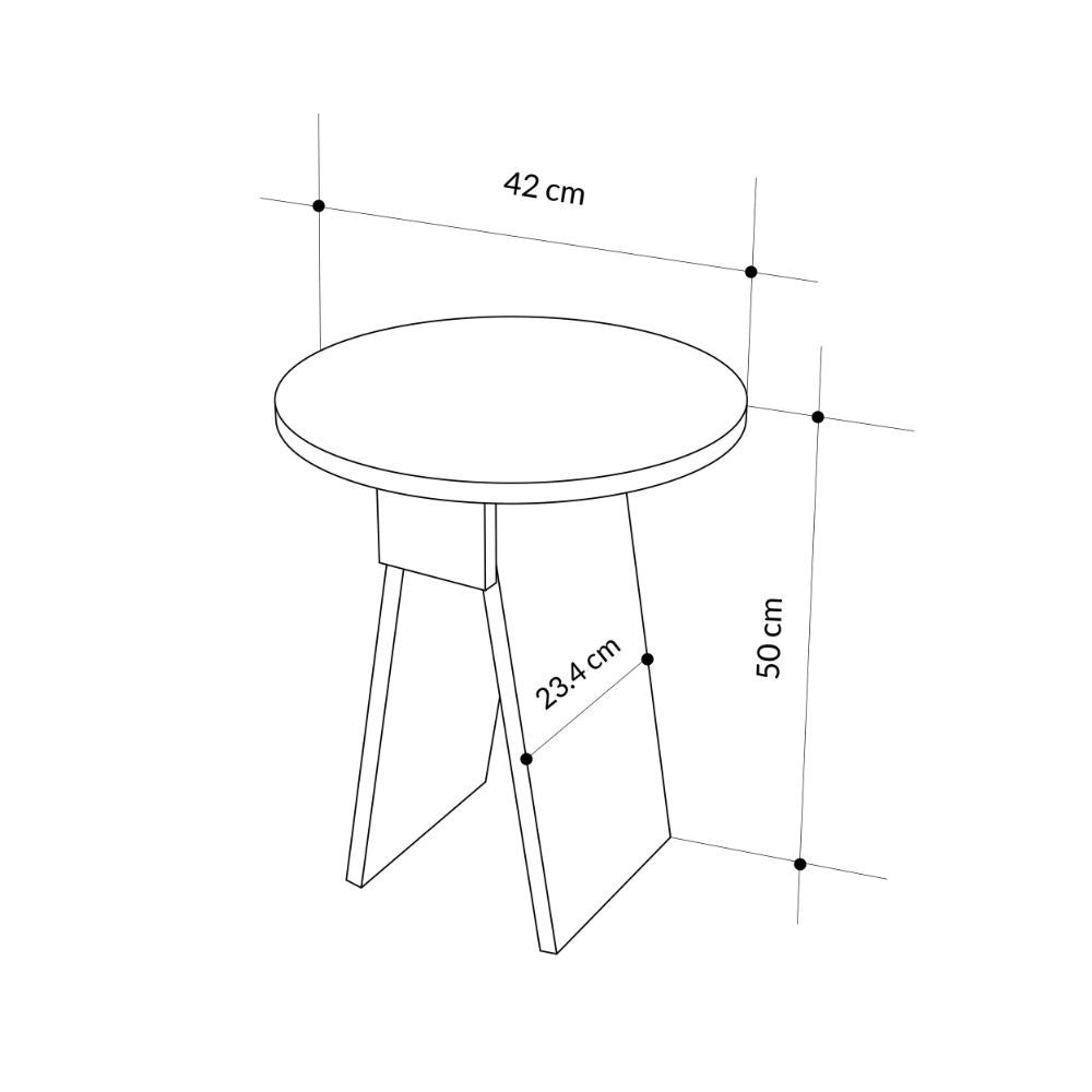 Tavolino da salotto Chen effetto marmo carrara bianco – Eleganza minimalista per ogni ambiente