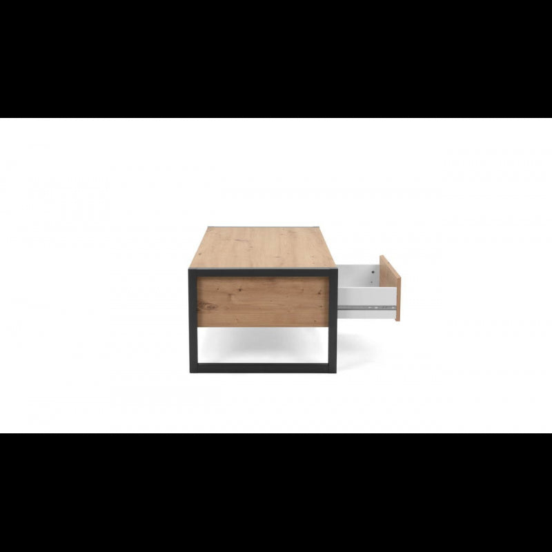 Tavolino da salotto Denver 55 L100xP55XH40 quercia antracite