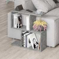 Tavolino da salotto grigio Homemania 60x19,5x60H – Design moderno e versatilità in un solo complemento d'arredo