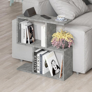 Tavolino da salotto grigio Homemania 60x19,5x60H – Design moderno e versatilità in un solo complemento d'arredo