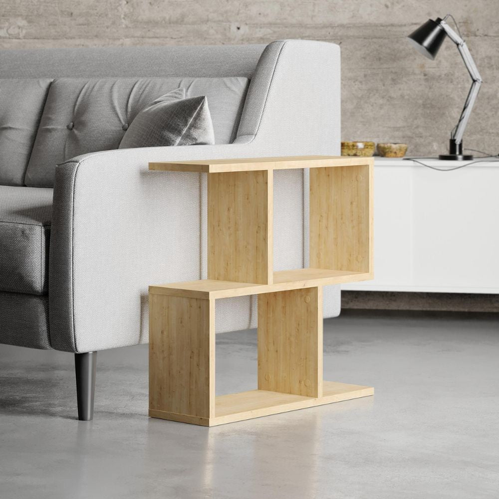 Tavolino da salotto rovere Homemania 60x19,5x60H – Design moderno e versatilità in un solo complemento d'arredo