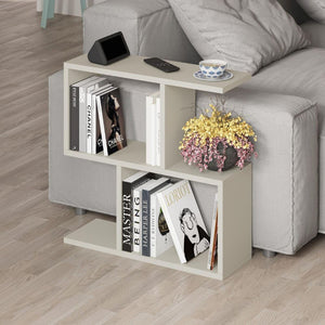 Tavolino da salotto sabbia Homemania 60x19,5x60H – Design moderno e versatilità in un solo complemento d'arredo