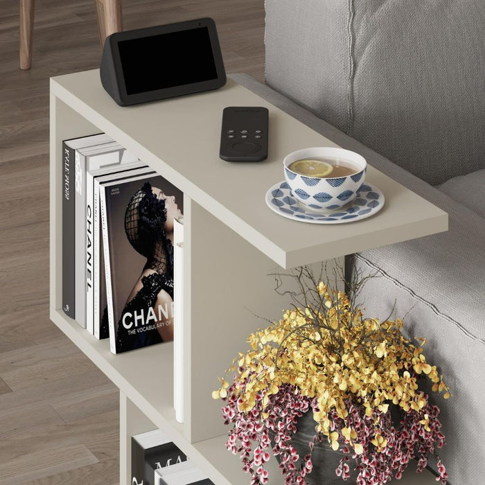 Tavolino da salotto sabbia Homemania 60x19,5x60H – Design moderno e versatilità in un solo complemento d'arredo