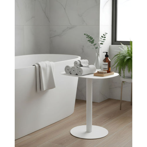 Tavolino design SKANDY in metallo stile scandinavo