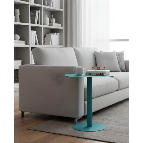 Tavolino design SKANDY in metallo stile scandinavo