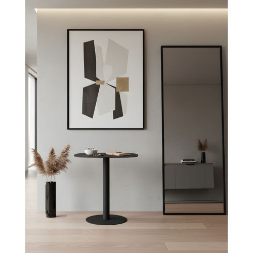 Tavolino design SKANDY in metallo stile scandinavo