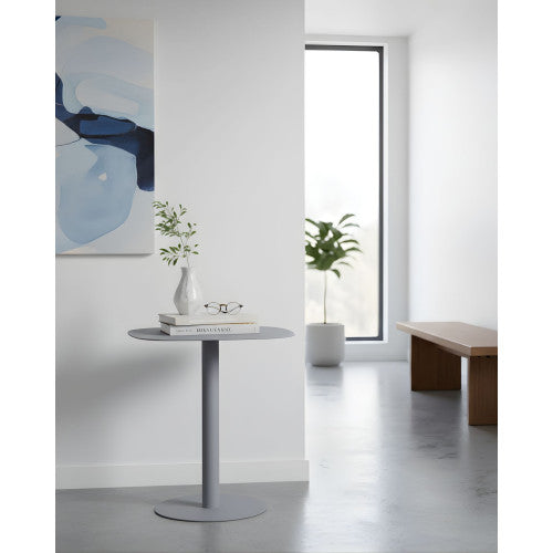 Tavolino design SKANDY in metallo stile scandinavo