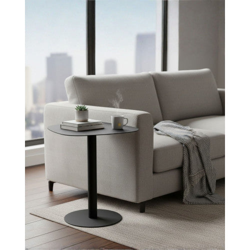 Tavolino design SKANDY in metallo stile scandinavo