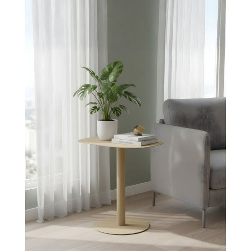 Tavolino design SKANDY in metallo stile scandinavo