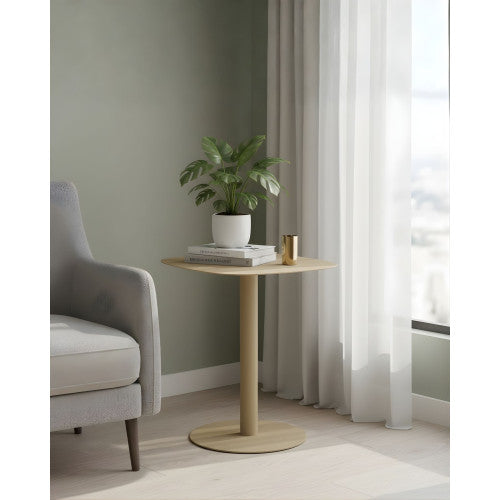 Tavolino design SKANDY in metallo stile scandinavo