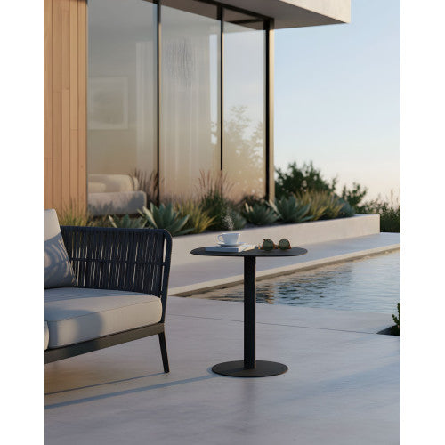 Tavolino design SKANDY in metallo stile scandinavo