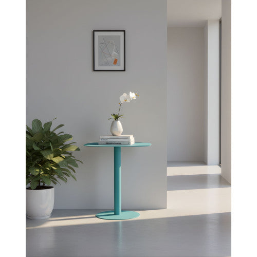 Tavolino design SKANDY in metallo stile scandinavo
