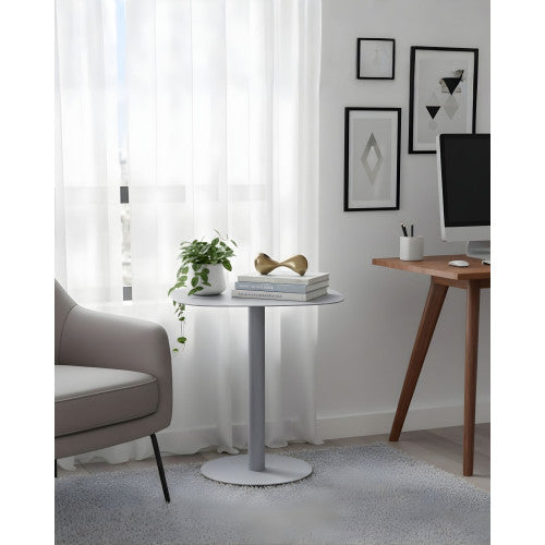 Tavolino design SKANDY in metallo stile scandinavo