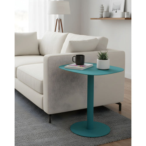 Tavolino design SKANDY in metallo stile scandinavo