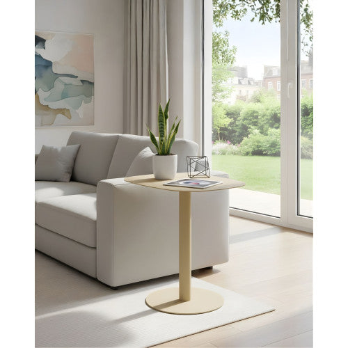 Tavolino design SKANDY in metallo stile scandinavo